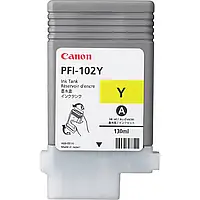 Картридж для струйного принтера Canon PFI-102 Yellow для iPF500/600/700 130мл