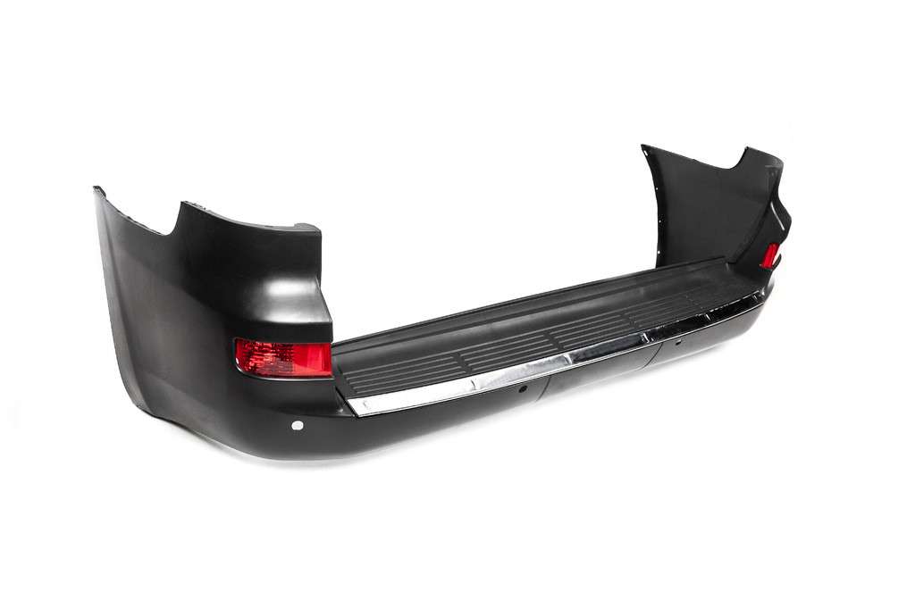 Задний бампер в сборе (2012-2015, под покраску) для Lexus LX570 / 450d - фото 2 - id-p2111873695