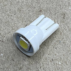 Лампа LED б/ц габарит і панель приладів T10-1 SMD (size 5050) 24V WHITE (tmp-04T10-24V) 4905973824