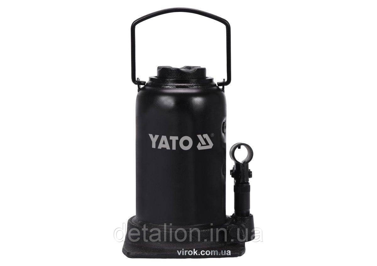 Домкрат гідравлічний стовбцевий YATO : 25 т, H= 240 - 510 мм
