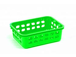 Корзинка пл. №1 190*140*60мм 271-39 світло-зелена ТМ LAMELA