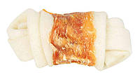 Ласощі для собак Trixie Кістка для чищення зубів Denta Fun 11 см, 70 г / 2 шт. (курка) l