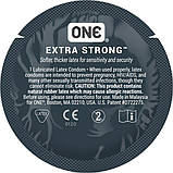 Презерватив One Extra Strong с утолщенными стенками (цена за 5шт) Кітті, фото 3
