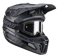 Шолом Leatt Helmet Moto 3.5 + Goggle Stealth XL