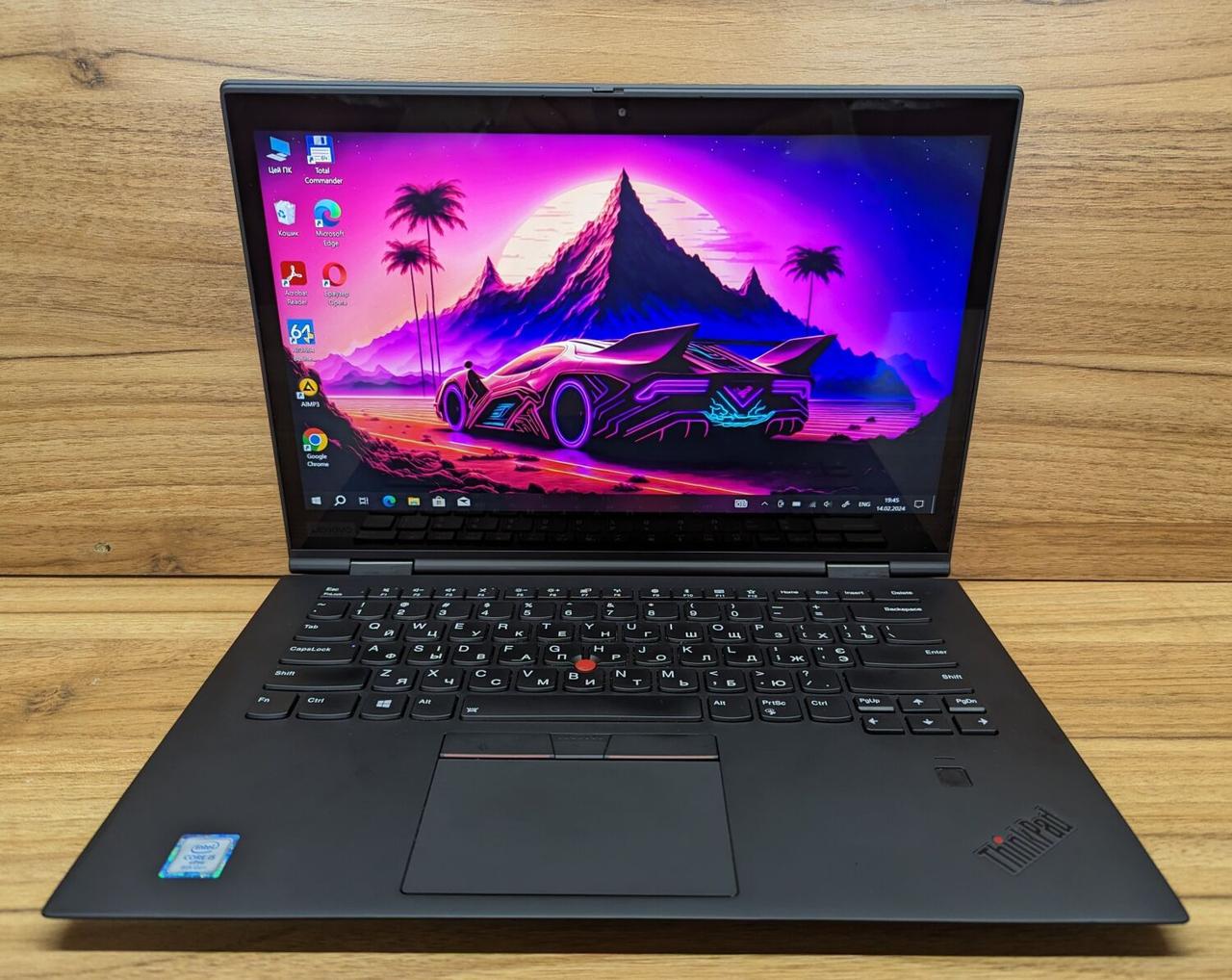 Б/в Ноутбук Lenovo ThinkPad X1 Yoga 3rd 14" 1920x1080 Touch| i5-8350U| 16GB RAM| 512GB SSD| UHD 620