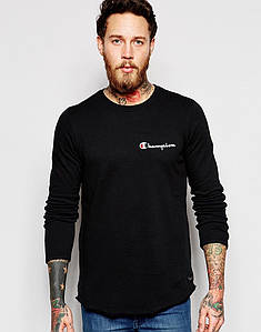 Світшот чорний Champion ( Чемпіон )( маленький значок ) "" В стилі Champion ""