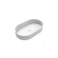 Раковина накладна Cielo Shui Comfort овальна біла