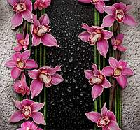 Фотообои Ника Малиновые орхидеи (12 лист.) 196*210 KN, код: 2585808