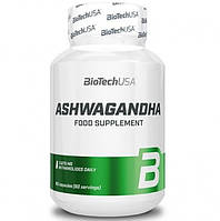 Ашфаганда для спорта BioTechUSA Ashwagandha 60 Caps KS, код: 7847829