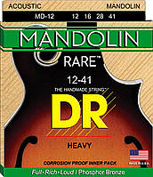 Струны для мандолины DR MD-12 Rare Phosphor Bronze Heavy Mandolin Strings 12 41 KN, код: 6556073