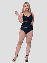 Купальник 2025 слитный Fuba 2105 Вилена черный(В НАЛИЧИИ ТОЛЬКО 48 50 52 54 56 УКР р-ры), фото 2