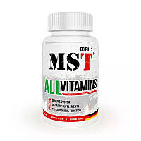 Вітаміни та мінерали MST AllVitamins, 60 таблеток CN7164 vh
