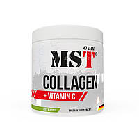 Препарат для суставов и связок MST Collagen + Vitamin C, 305 грамм Зеленое яблоко