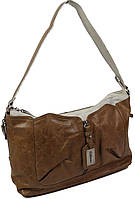 Женская кожаная сумка Giorgio Ferretti Бежевый 31060 coffee KN, код: 7730885