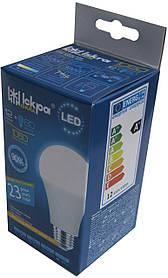 Лампа світлодіодна Iskra LED 12W (аналог 80 Вт) цоколь E27 колба A60 3000K (жовте світло)