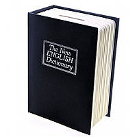 Копилка "Книга" черная (11,5х8х4,5 см)