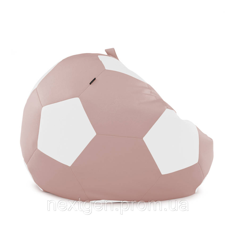 Кресло мешок Мяч Оксфорд 100см Студия Комфорта размер Стандарт Кофе с молоком + Белый KN, код: 6498879 - фото 3 - id-p2112009175