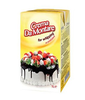 Сливки растительные Crema Da Montare 26% жирности