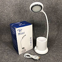 Лампа настільна яскрава Tedlux TL-1006 | Лампа настільна lumen led | Настільна лампа на PX-962 гнучкій ніжці