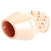 Насадка на головку пеніса тілесного кольору з відкритою головкою та рельєфом для додаткової стимуляції, фото 3