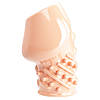 Насадка на головку пеніса тілесного кольору з відкритою головкою та рельєфом для додаткової стимуляції, фото 7