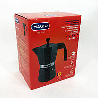 Гейзер для кофе Magio MG-1010, Гейзерная турка для кофе, Кофеварка TI-852 гейзерного типа