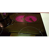 Вбудована електрична поверхня з зонами розширення і слайдер керуванням Luxor RH 677 BSA, фото 5