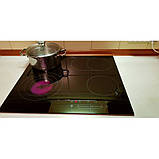 Вбудована електрична поверхня з зонами розширення і слайдер керуванням Luxor RH 677 BSA, фото 6