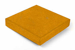 Тротуарна плитка Квадрат 10х10х4 см, жовтогаряча