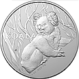 Серебряная монета "Коала" от Royal Australian Mint, 2024 год. Первая в серии. Тираж 25 000, фото 3