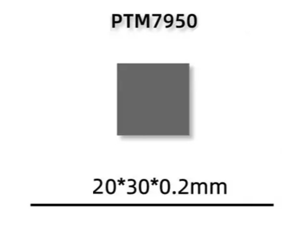 Термопрокладка з фазовим переходом Honeywell PTM7950 8,5 Вт/мК 20*30*0,2 мм