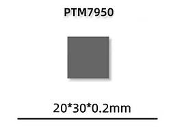 Термопрокладка з фазовим переходом Honeywell PTM7950 8,5 Вт/мК 20*30*0,2 мм