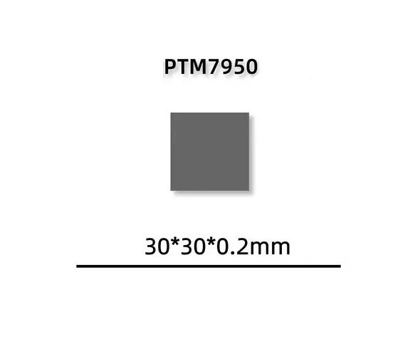 Термопрокладка з фазовим переходом Honeywell PTM7950 8,5 Вт/мК 30*30*0,2 мм