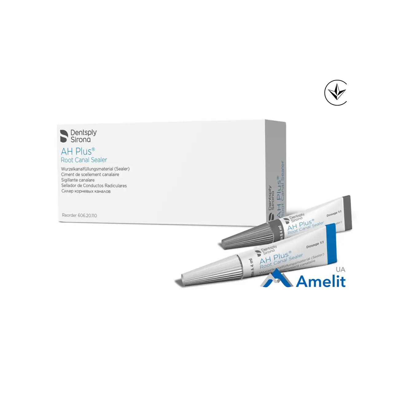 Силер AH Plus (Dentsply Sirona), 2 туби по 4 мл