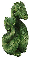 Статуэтка ручной работы Зеленый Деревянный Дракон символ 2024 года TS