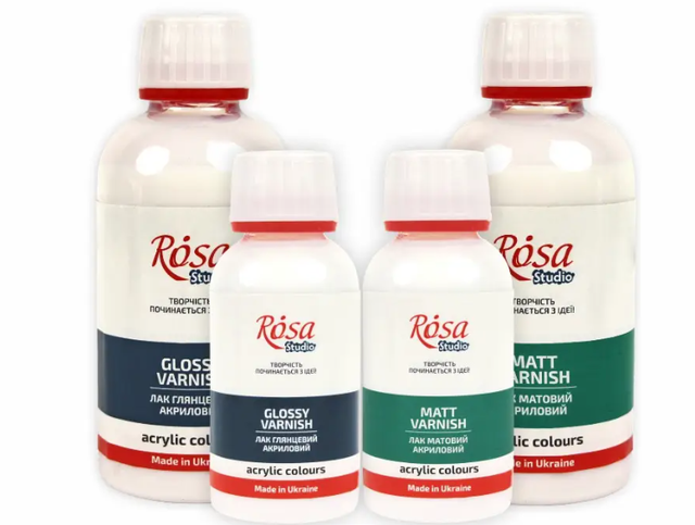 лак для картин по номерах