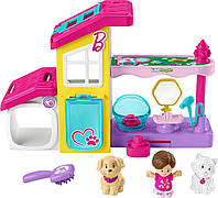 Fisher-Price Little People Barbie Pet Spa with Music Sounds HJW76 Фішер-Прайс Барбі Спа для цуценят з музикою