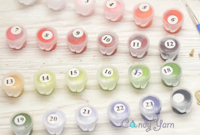 фврби для картини по номерам