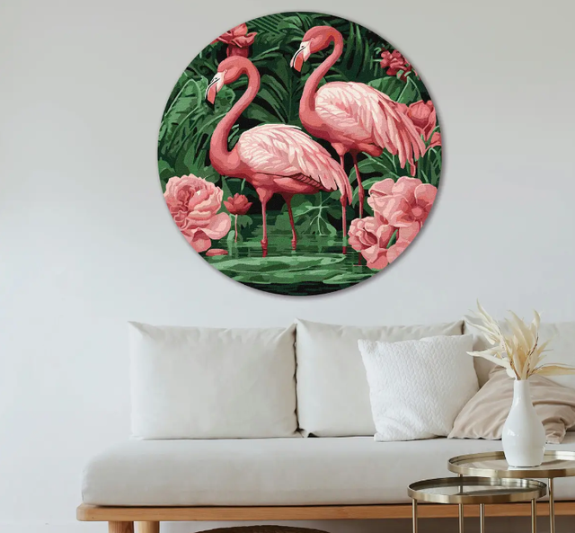 картина за номерами коло круг