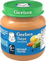 Пюре овочеве Gerber® «Овочевий салатик» для дітей із 6 місяців, 130 г