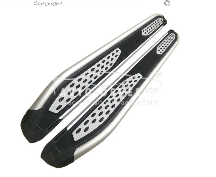 Бічні підніжки Audi Q3 2018 - ... - style: Atom, фото 1