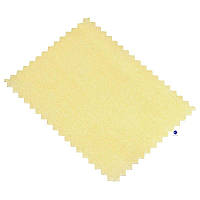 Салфетка для очистки оптики желтая 55x75 мм из нетканой микрофибры