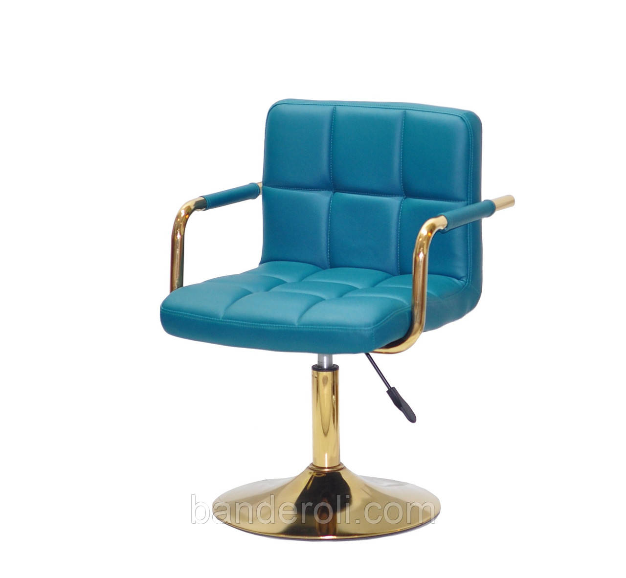 Крісло ARNO — ARM GD-Base екошкіра зелений 1002, фото 1