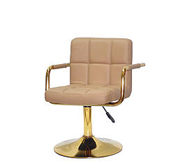 Крісло Arno Arm gd base екошкіра беж 1009