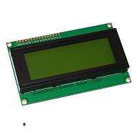 LCD 2004A желто-зеленый фон с подсветкой