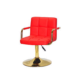 Крісло Arno Arm gd base екошкіра червоний 1007