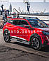 Бічні підніжки Hyundai Santa Fe 2006-2010 - style: Atom, фото 7