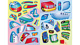 Машинки. Розвиваючі наклейки з логічними завданнями, фото 2