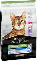 Сухой корм для стерилизованных кошек Purina Pro Plan Sterilised Senior 7+ с индейкой 10 кг