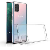 Чохол Fiji Ultra Thin для Samsung Galaxy A71 (A715) силікон бампер Transparent